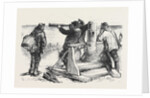 Loss of the Northfleet: Beachmen on the Lookout Near Dungeness 1873 by Anonymous