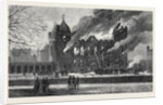 Fire at the Royal Military Academy Woolwich 1873 by Anonymous
