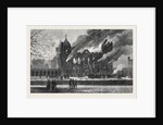Fire at the Royal Military Academy Woolwich 1873 by Anonymous