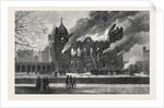 Fire at the Royal Military Academy Woolwich 1873 by Anonymous