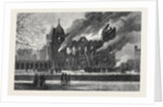 Fire at the Royal Military Academy Woolwich 1873 by Anonymous