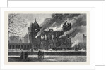 Fire at the Royal Military Academy Woolwich 1873 by Anonymous