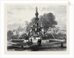 The Stewart Memorial Fountain Glasgow 1873 by Anonymous