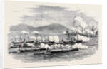 The War in China the Battle of Escape Creek: Commodore Elliot Leading Gun Boats to the Attack of Mandarin Junks in Escape Creek May 25 1857 by Anonymous