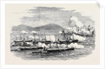 The War in China the Battle of Escape Creek: Commodore Elliot Leading Gun Boats to the Attack of Mandarin Junks in Escape Creek May 25 1857 by Anonymous
