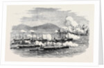 The War in China the Battle of Escape Creek: Commodore Elliot Leading Gun Boats to the Attack of Mandarin Junks in Escape Creek May 25 1857 by Anonymous