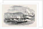 The War in China the Battle of Escape Creek: Commodore Elliot Leading Gun Boats to the Attack of Mandarin Junks in Escape Creek May 25 1857 by Anonymous