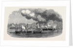 The War in China the Battle of Escape Creek: Burning of Twenty-Seven Junks Taken in Escape Creek May 25 1857 by Anonymous