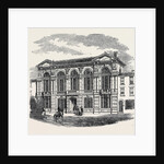 New Townhall and Markets Rugby. by Anonymous