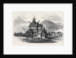 Norwegian Church at Borgund by Anonymous