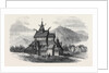 Norwegian Church at Borgund by Anonymous