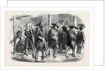 The War in China: Coolies at Hong Kong in Wet Weather by Anonymous