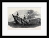 H.M.S. Transit on the Rocks Off Cape Oelar Banca Island by Anonymous