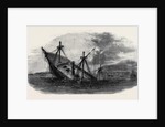 H.M.S. Transit on the Rocks Off Cape Oelar Banca Island by Anonymous