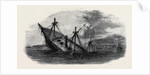 H.M.S. Transit on the Rocks Off Cape Oelar Banca Island by Anonymous