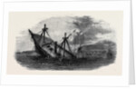 H.M.S. Transit on the Rocks Off Cape Oelar Banca Island by Anonymous