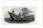 H.M.S. Transit on the Rocks Off Cape Oelar Banca Island by Anonymous