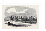 The Mutiny in India: Peshawur Land Transport Train by Anonymous