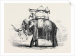 Elephant with State Howdah at Baroda by Anonymous