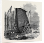 Large New Caisson for the East and West India Dock Company by Anonymous