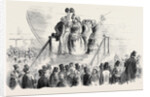 Miss Hope Naming the Leviathan Steamship by Anonymous