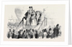 Miss Hope Naming the Leviathan Steamship by Anonymous