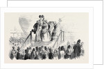 Miss Hope Naming the Leviathan Steamship by Anonymous