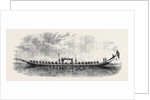 The Royal Barge of the Second King of Siam (Length 87 Feet) by Anonymous