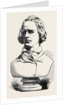 Alfred Tennyson the Poet Laureate Bust in Marble by Anonymous