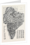Map of India by Anonymous