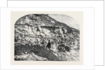 Scene of the Geological Discoveries at Swanage Dorset by Anonymous