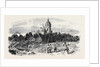The Late Explosion at Mayence: St. Stephen's Church Mayence from the Site of the Powder Magazine. by Anonymous