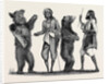 Dancing Bears in India from a Drawing by W. Carpenter by Anonymous