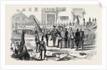 Landing of Prince Alfred at the Custom House Stairs Valetta Malta by Anonymous