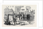 Landing of Prince Alfred at the Custom House Stairs Valetta Malta by Anonymous
