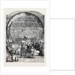 Old Father Christmas Attended by a Motley Group Under the Direction of the Lord of Misrule by Anonymous