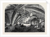 The Crypt Under Old St. Stephen's Chapel Westminster Now in Course of Restoration. by Anonymous