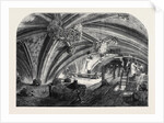 The Crypt Under Old St. Stephen's Chapel Westminster Now in Course of Restoration. by Anonymous