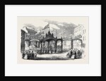 The Procession at Dumfries: Triple Arch in the High Street the Burns Centenary by Anonymous