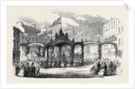 The Procession at Dumfries: Triple Arch in the High Street the Burns Centenary by Anonymous