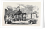 The Procession at Dumfries: Triple Arch in the High Street the Burns Centenary by Anonymous