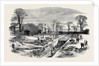 Commencement of the Metropolitan High-Level Sewer Near the Victoria Park. by Anonymous