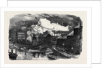 Destruction by Fire of Messrs. Hine and Mundella's Hosiery Factory at Nottingham by Anonymous