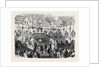 The Prince and Princess Napoleon at the Hotel De Ville: Reception of Their Royal Highnesses at the Court of Louis Xiv by Anonymous