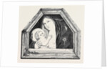 Ancient Marble Bas-Relief the Madonna and Child in the South Kensington Museum by Anonymous
