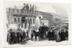 Arrival of Neapolitan Exiles at Paddington Station London by Anonymous