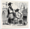 Fixing Hair a La Teapot China by Anonymous