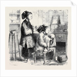 Fixing Hair a La Teapot China by Anonymous