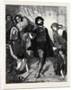 Beggars at a Church Door at Rome, at the Exhibition of the Institution of Fine Arts by Anonymous