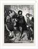 Beggars at a Church Door at Rome, at the Exhibition of the Institution of Fine Arts by Anonymous